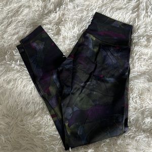 LULULEMON Dark Colorful Workout Pants